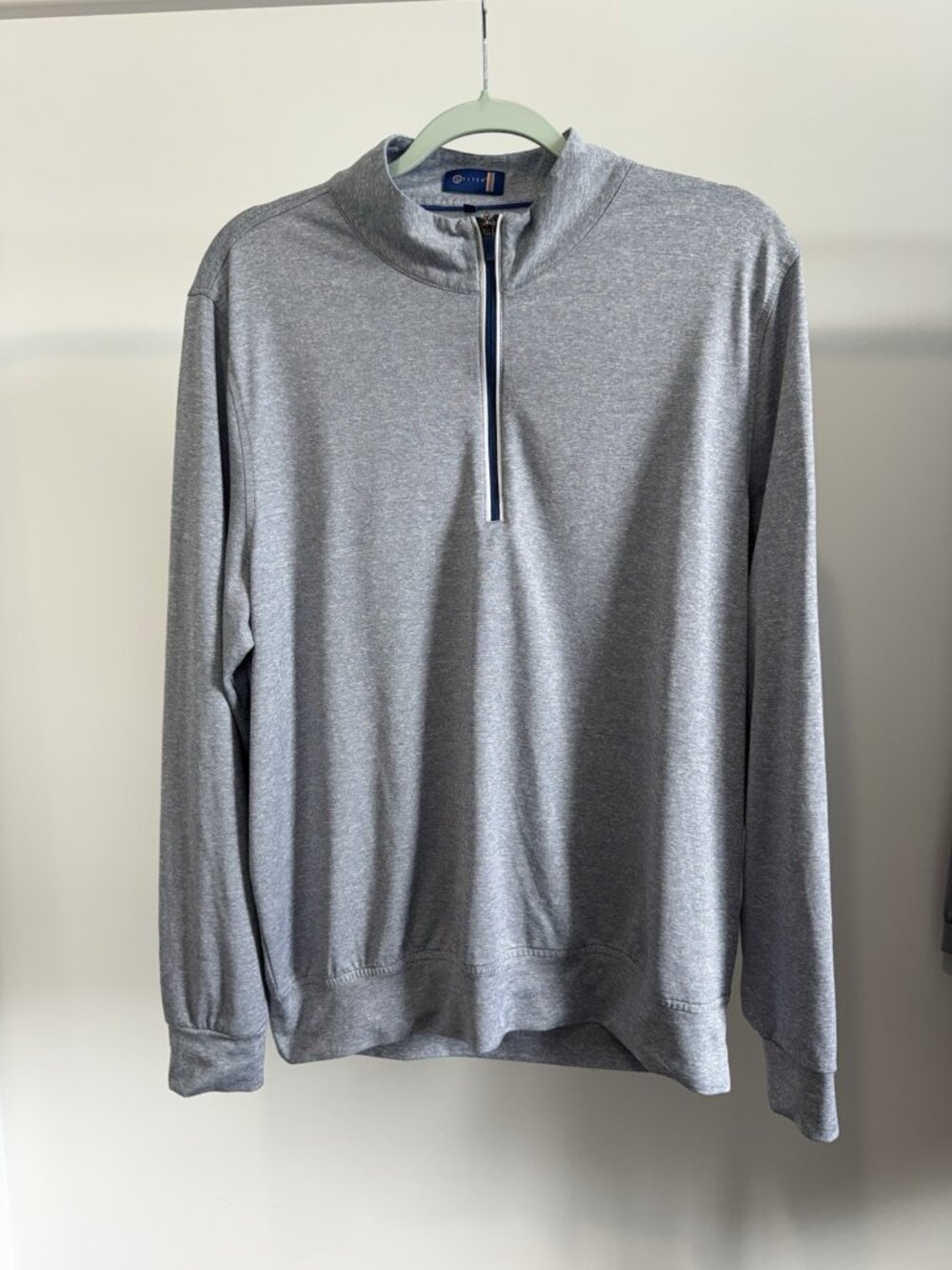 Stitch Golf Quarter-Zip Jacket Men's Large Blue Indian Hill KC Logo